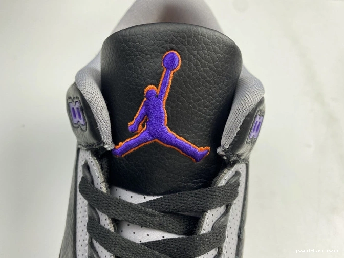 Purple Air Court Jordan 3 Black CT8532 050 Retro 0811